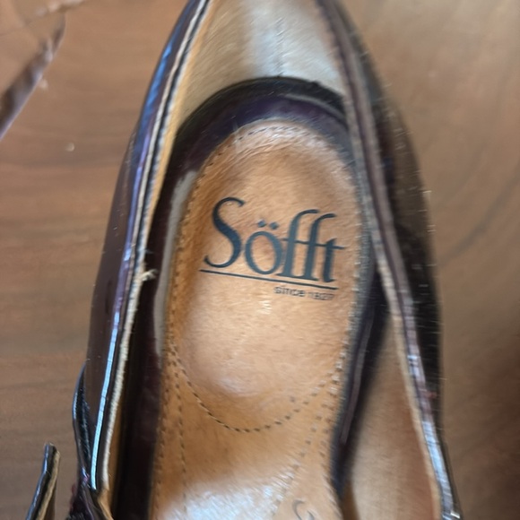 SOFFT Miranda Mary Jane Patent Leather High Heel Pump Dress Shoes 9.5M - Picture 2 of 7